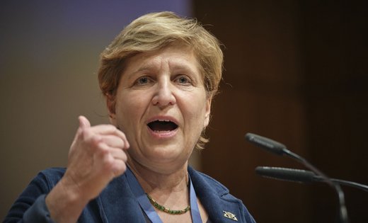 Immer kampfeslustig: Nicole Razavi. 