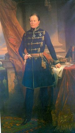 König Wilhelm, 1827 gemalt von Joseph Karl Stieler.
