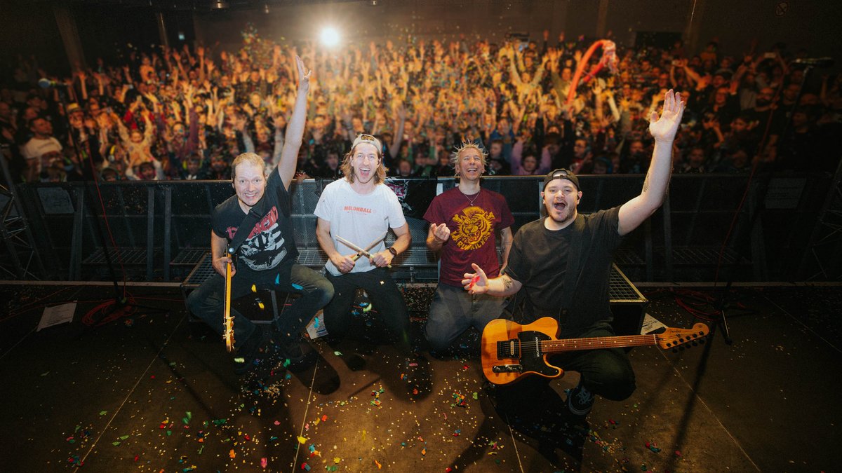 Hands up für den Fotografen.