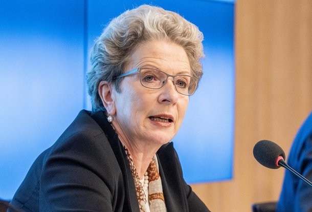 Ihre Aufgabe ist die Bürgerbeteiligung des Landes: Staatsrätin Barbara Bosch. Foto: Jens Volle Ihre Aufgabe ist die Bürgerbeteiligung des Landes: Staatsrätin Barbara Bosch. Foto: Jens Volle