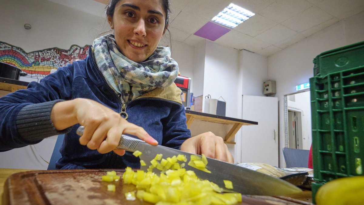 ... unterstützt von Begum.