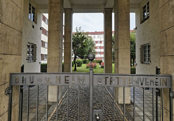 ... gehört dem gemeinnützigen Bau- und Heimstättenverein. Fotos: Joachim E. Röttgers