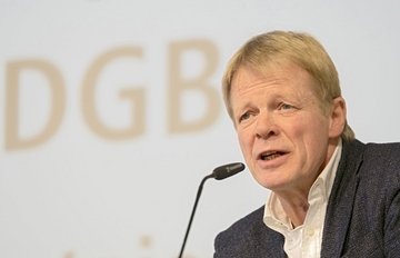 DGB-Bundesvorsitzender Reiner Hoffmann. Foto: Joachim E. Röttgers