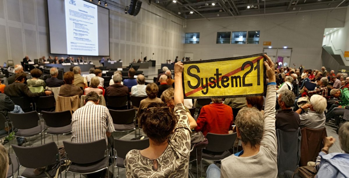 Beteiligen und damit Teil des Getriebes werden? Manche BürgerInnen sind skeptisch. Fotos: Joachim E. Röttgers