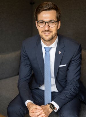 OB Martin Horn drängt auf den Weiterbau des Stadttunnels. Foto: Stadt Freiburg/P. Seeger