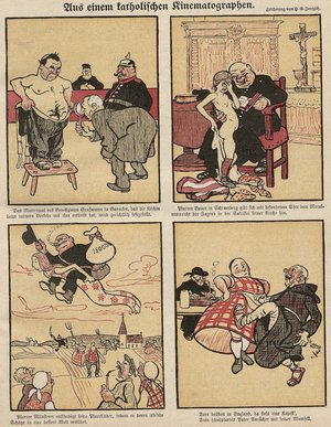 300 Mark Strafe wegen "Verbreitung unzüchtiger Darstellungen". Bild: "Der Wahre Jakob"/Universitätsbibliothek Heidelberg