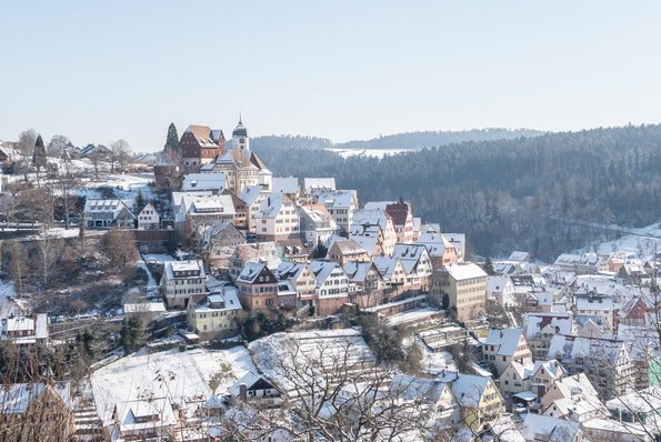 Postkartenpanorama ohne Sand, dafür mit Schnee. Postkartenpanorama ohne Sand, dafür mit Schnee.