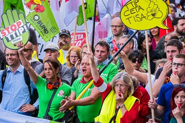 Sollen nicht öffentlich angehört werden: CETA-Kritiker.