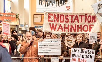 Wird ein Prellbock gehoben