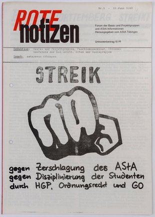 Warneken war Chefredakteur der "Notizen". Foto: Christoph Jäckle
