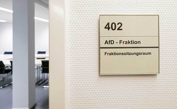 Die Landtagsfraktion der AfD hat juristische Verfahren ihrer Mitarbeiter bezahlt. Zu Recht? Foto: Joachim E. Röttgers
