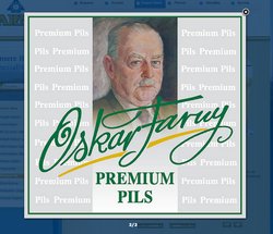 Oskar Farny als Gemälde. Screenshot