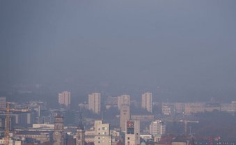 Feinstaub in der ganzen Stadt