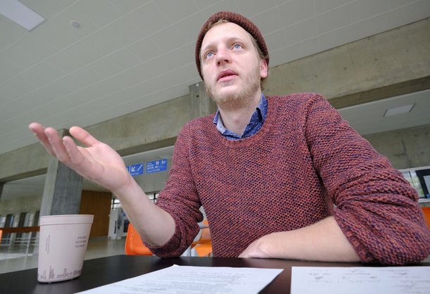 Richard Königsdorfer hofft, in Stuttgart Räume für den Verein Adapter zu finden. Foto: Joachim E. Röttgers
