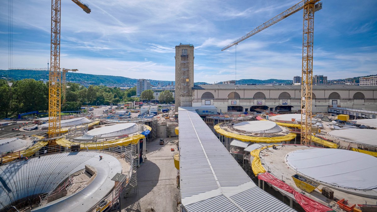 2021 fertig, ah ja. Der Stuttgart-21-Bahnhof im September 2021.
