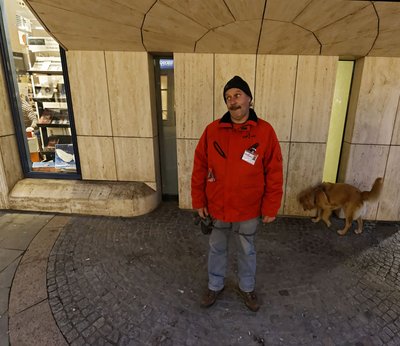 Stadtführer Thomas Schuler: Witzbold mit Straßenkompetenz.