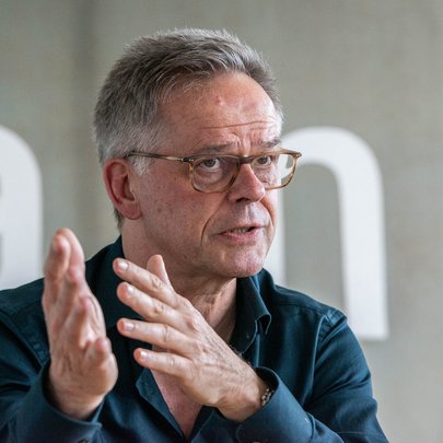 Rudi Hoogvliet, grüner Staatssekretär für Medienpolitik in Baden-Württemberg. Foto: Jens Volle Rudi Hoogvliet, grüner Staatssekretär für Medienpolitik in Baden-Württemberg. Foto: Jens Volle