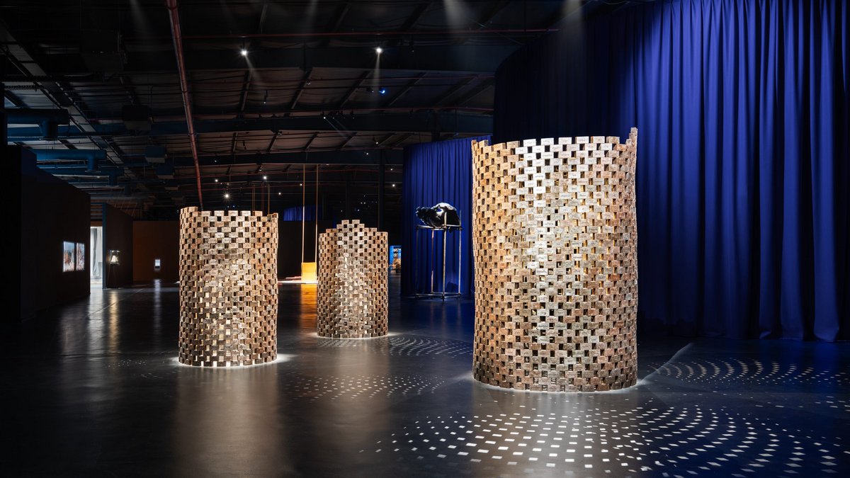 Spricht alle Sinne an: die Installation der jungen saudischen Künstlerin jemenitischer Herkunft Sara Abdu aus aromatisch riechenden Seifenstücken. Foto: Marco Cappelletti