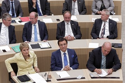 CDU-Fraktion im Landtag: Bloß nicht die eigenen Fehler hinterfragen. Foto: Joachim E. Röttgers