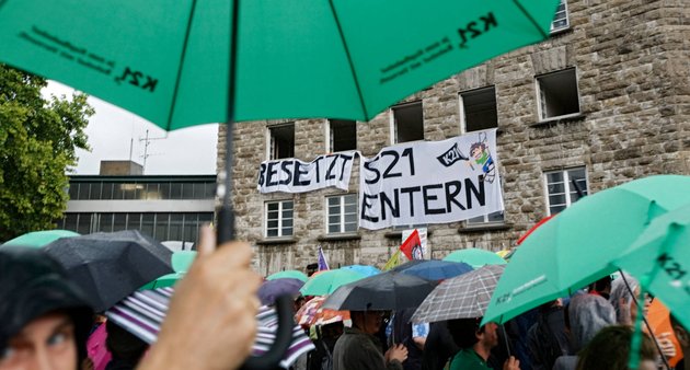 Nordflügelbesetzung am 26. Juli 2010. Foto: Joachim E. Röttgers