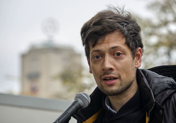 ... und Andreas Bauer, Sprecher der Landesstudierendenvertretung.