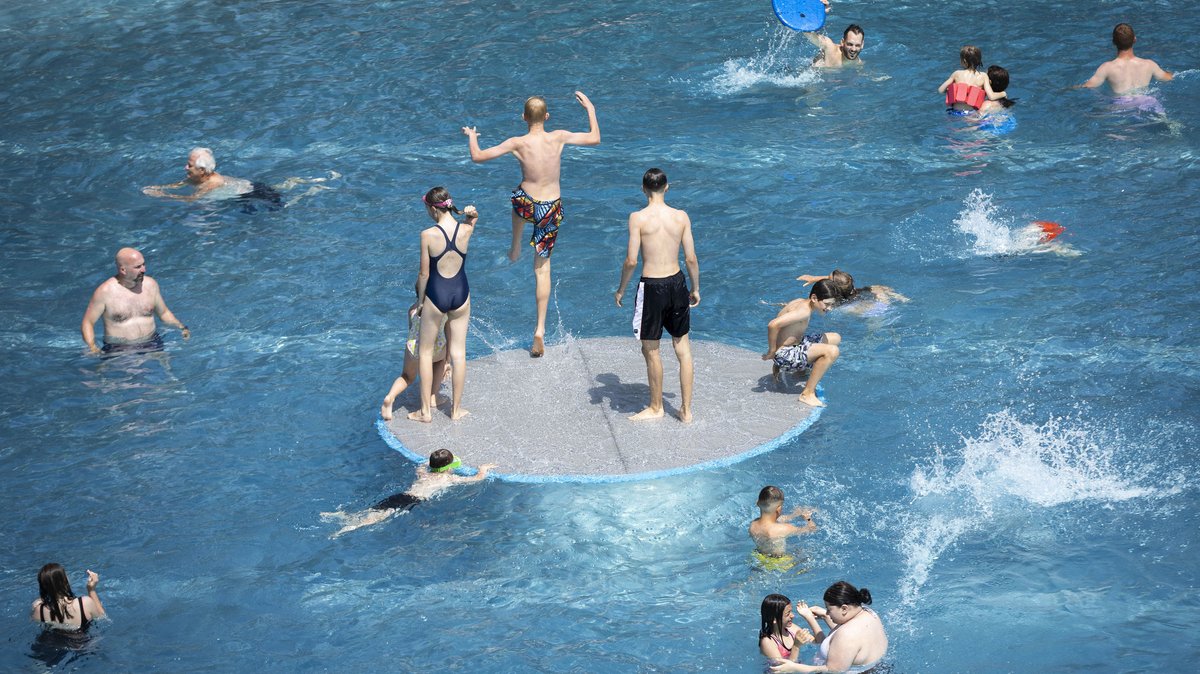 Freibad für alle, Insel für alle.