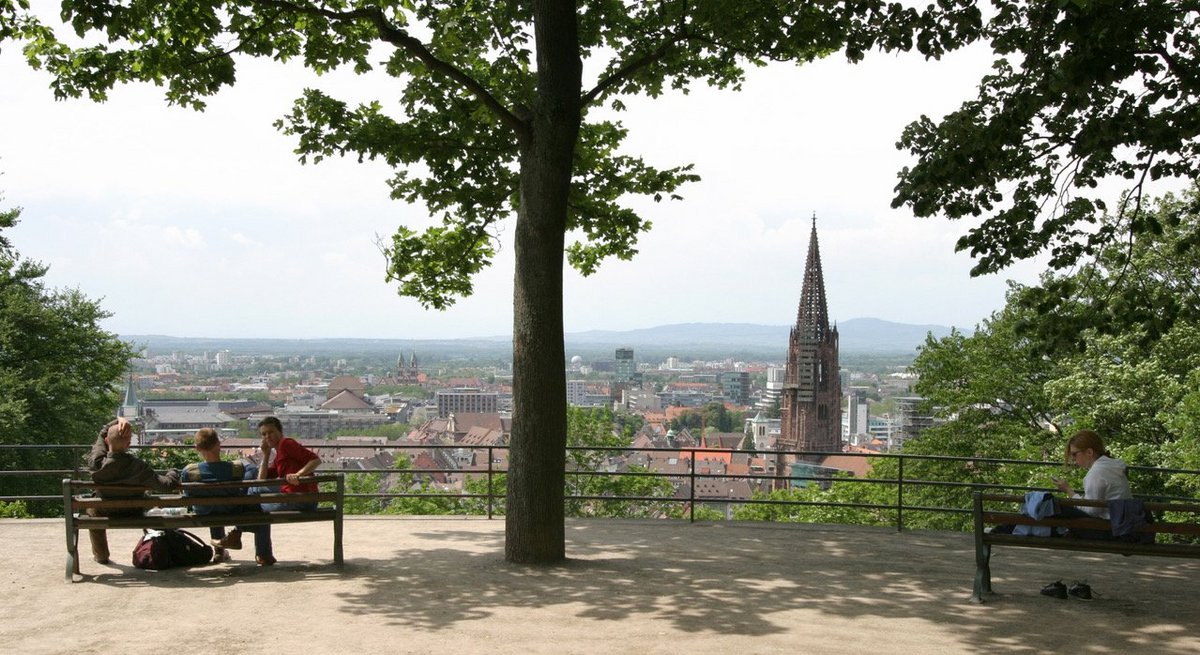 Freiburg gibt sich gerne als Idyll. Aber nicht immer geht es in der Stadt so beschaulich zu. Foto: Joachim E. Röttgers