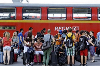Ansturm auf Regionalzüge: Vergabe ohne Ausschreibung an DB Regio. Foto: Joachim E. Röttgers