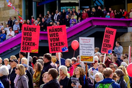 Mit Backes nicht d'accord: Eckensee-Freunde.