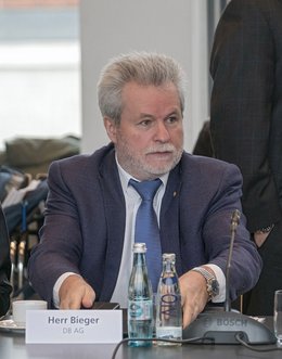 Der Brandschutzbeauftragte Klaus-Jürgen Bieger.