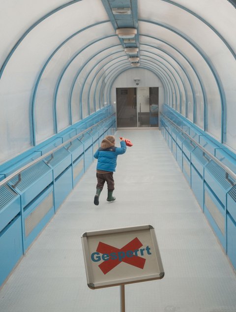 Die Kinder heutzutage haben keinen Respekt mehr vor Schildern. Foto: Philip Mallmann