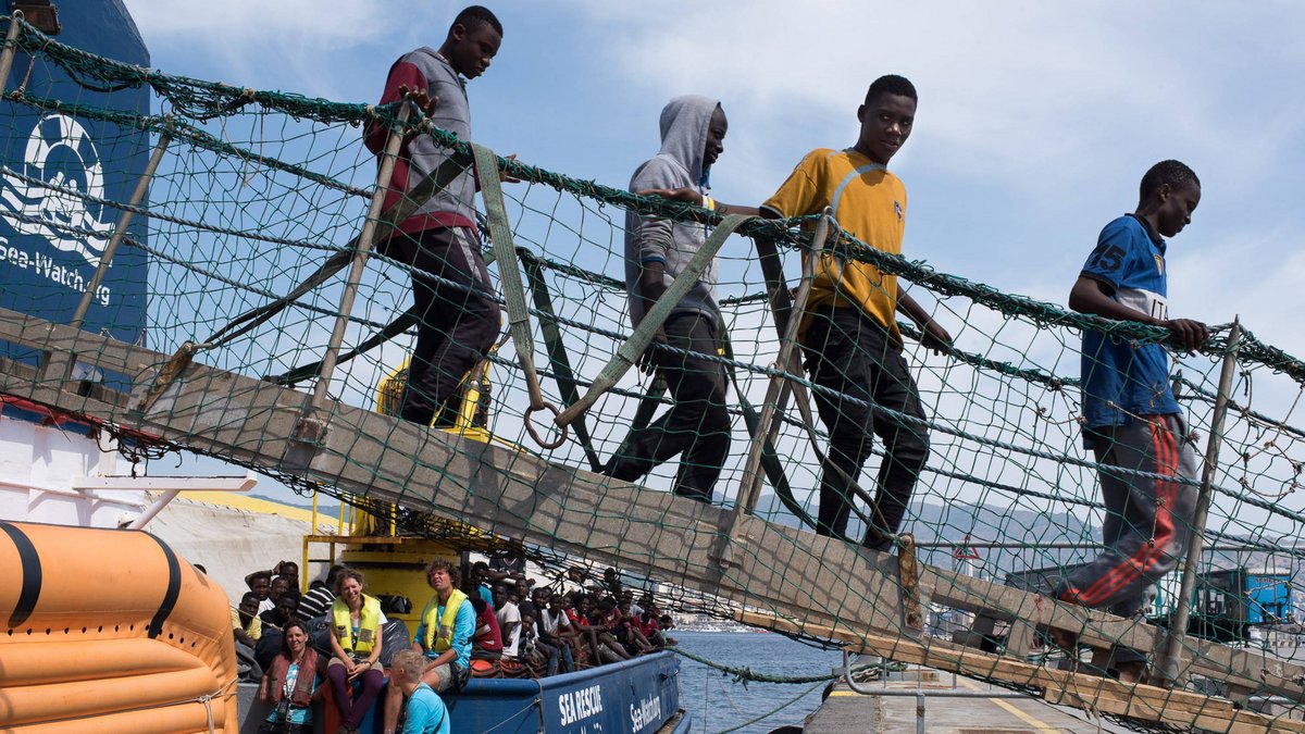 Zurück aufs Festland. 