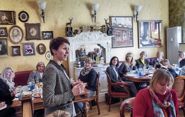 Powerfrau Judith Skudelny braucht heute keinen Feminismus mehr.