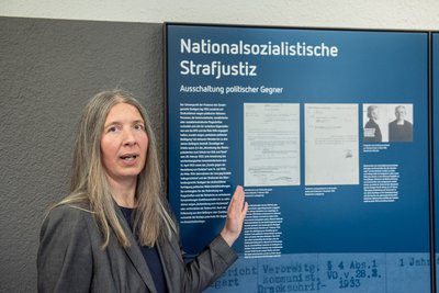 Kuratorin Sabrina Müller. Foto: Jens Volle