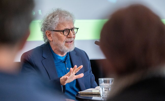 Elliot Ginsburg: Sein Vater machte viele Fotos im DP-Camp. Foto: Jens Volle