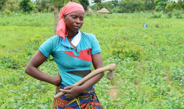 Bäuerin in Burkina Faso. Foto: Welthungerhilfe