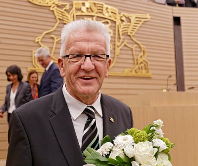 Glänzt seit der Vereidigung gerne durch Abwesenheit: Ministerpräsident Winfried Kretschmann (Grüne). Fotos: Joachim E. Röttgers