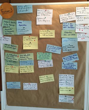 Sitzung des SPD-Landesvorstands: verzettelt in die ungewisse Zukunft. Foto: Kontext