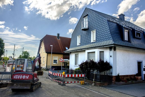 Vier Häuser von Anwohnern mussten evakuiert werden, überall sonst in der Ringstraße fließen seit Montag wieder Strom und Gas