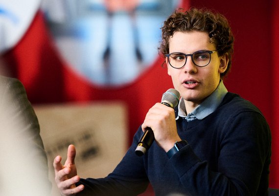 Joshua Meisel vom Landesschülerbeirat. Foto: KM BW, Lukas Breusch