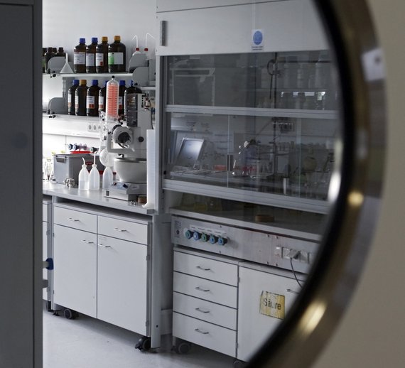 Chemielabor am KIT. Foto: Joachim E. Röttgers