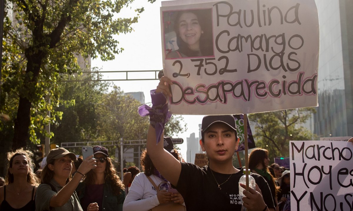 Paulina Camargo, seit 2.752 Tagen verschwunden. Eine von vielen.