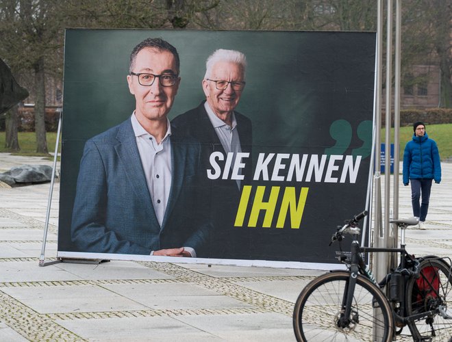 Vorgänger und Wunsch-Erbe im Großformat.