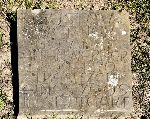 Gustav Werner, "Affenwerner". Er war Zoodirektor – mit demokratischer Gesinnung.