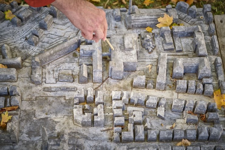 Dank Kontakten zum Institut für Landschaftsplanung und Ökologie ist bereits ein Modell entstanden. 