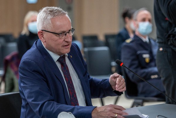 Staatssekretär Thomas Blenke, CDU, hat den Vertrag mit Palantir offenbar im Alleingang unterschrieben. Foto: Jens Volle