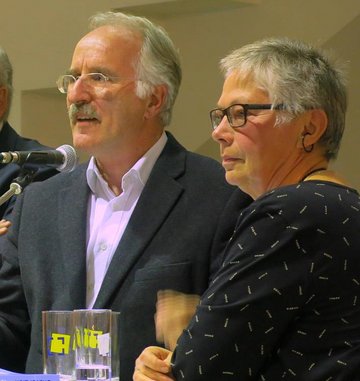 Unermüdlich: Barbara Staudacher und Heinz Högerle.