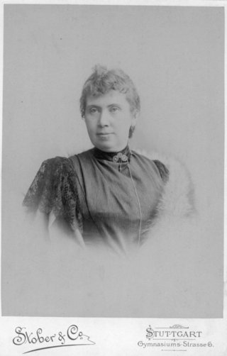 Isolde Kurz (1853–1944), Fotografie um 1895. Repro: Heimatmuseum Reutlingen