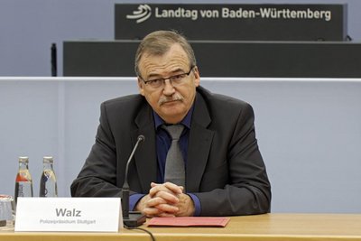 Norbert Walz, stellvertretender Präsident der Polizei Stuttgart. Foto: Joachim E. Röttgers