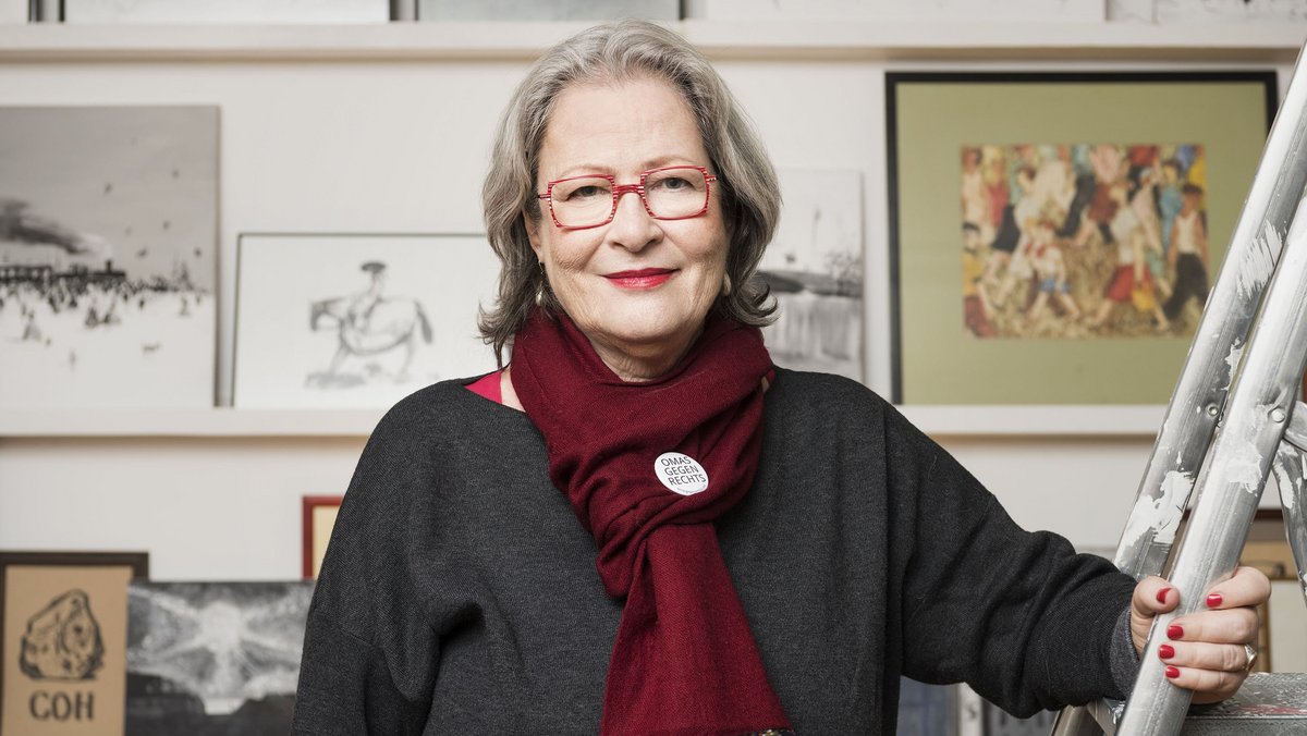 Oma der ersten Stunde: Susanne Scholl. Foto: Katharina Gossow